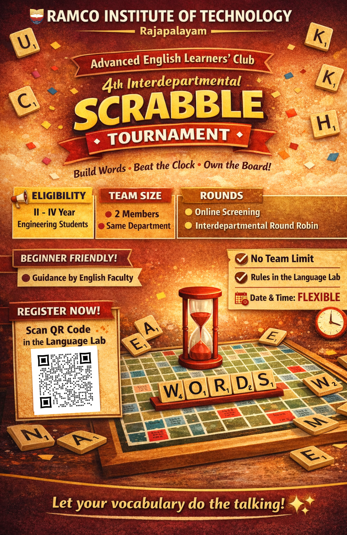 Scrabble Poster